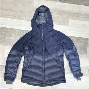 Outdoor Research Men's Dark Blue/Navy Goose Down Jacket